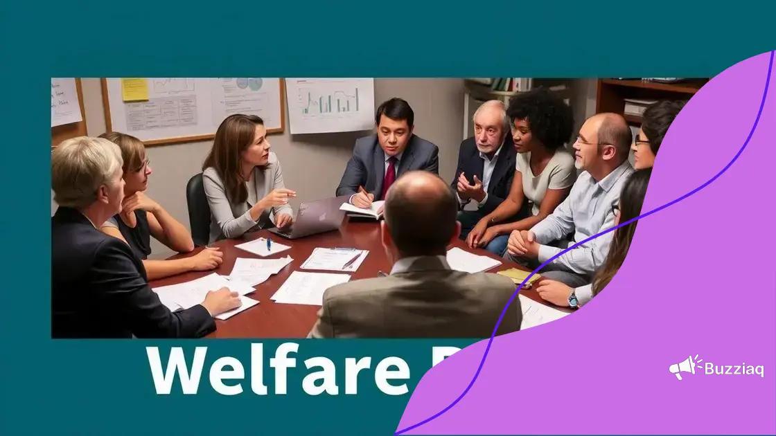 Different perspectives on welfare reform