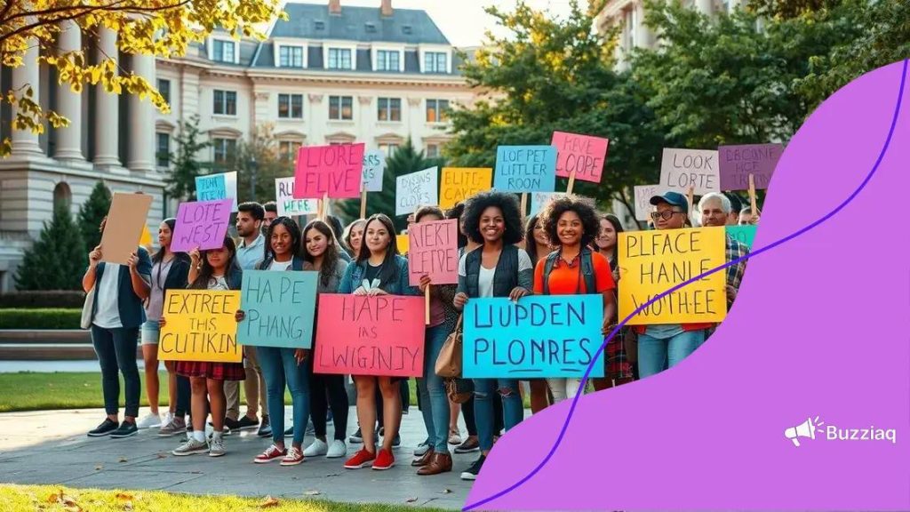 Student protests over policy changes spark nationwide debate