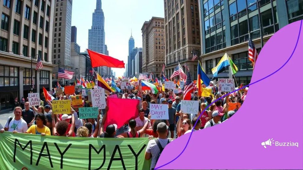 May Day rallies spread across U.S. cities ignite passions
