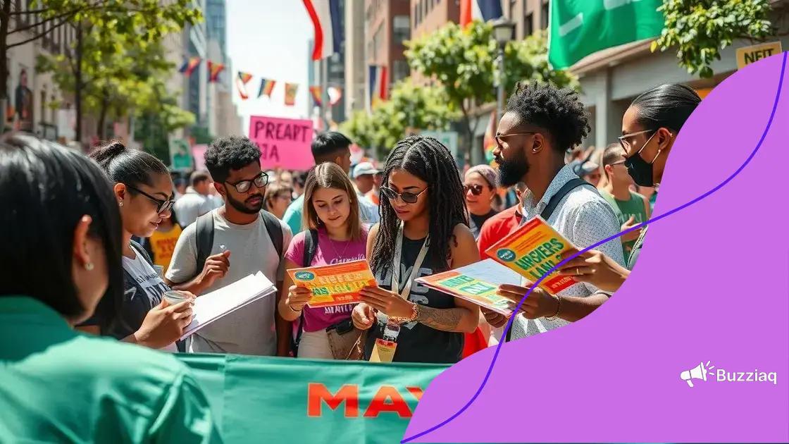 How May Day rallies are organized across the U.S.