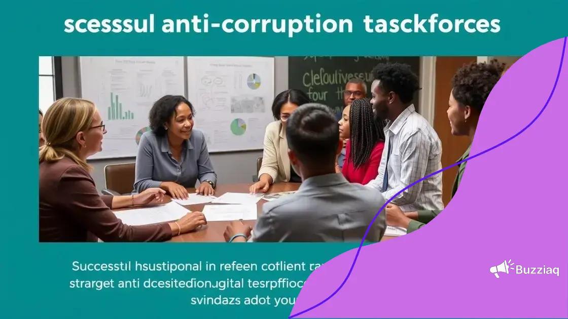 Case studies of successful taskforce interventions