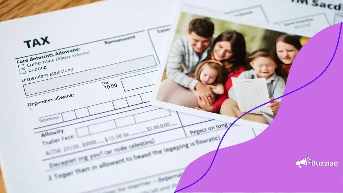 How dependents allowance affects your taxes