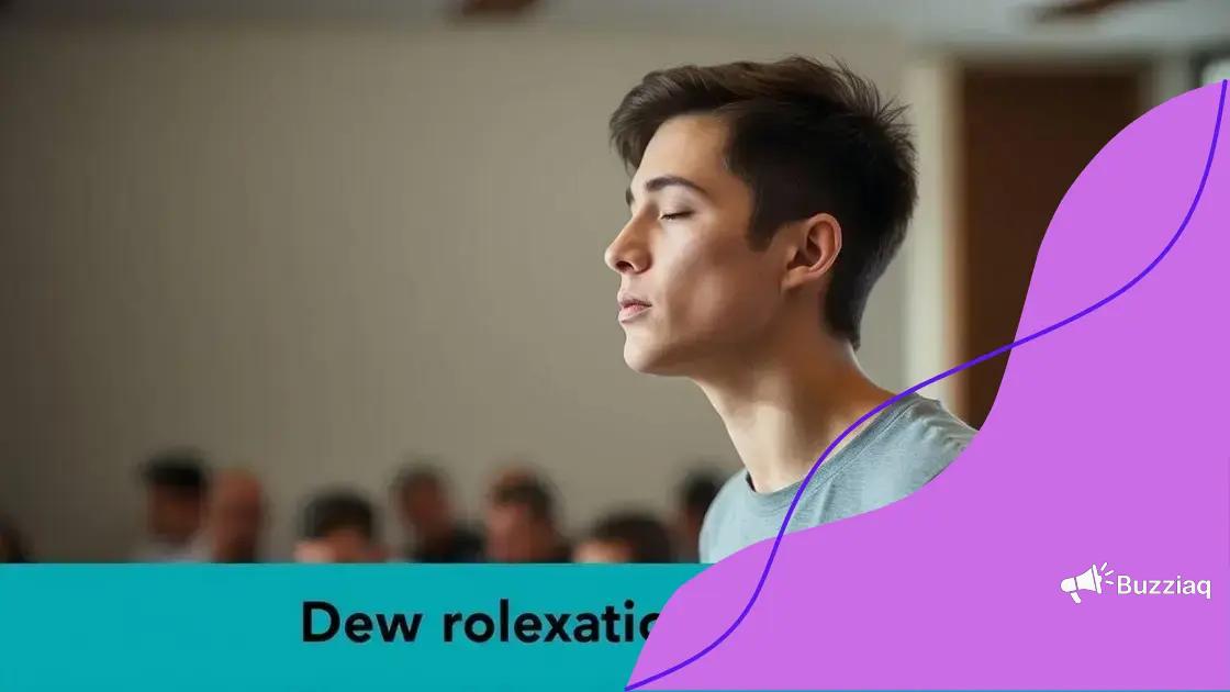 How to manage anxiety before speaking