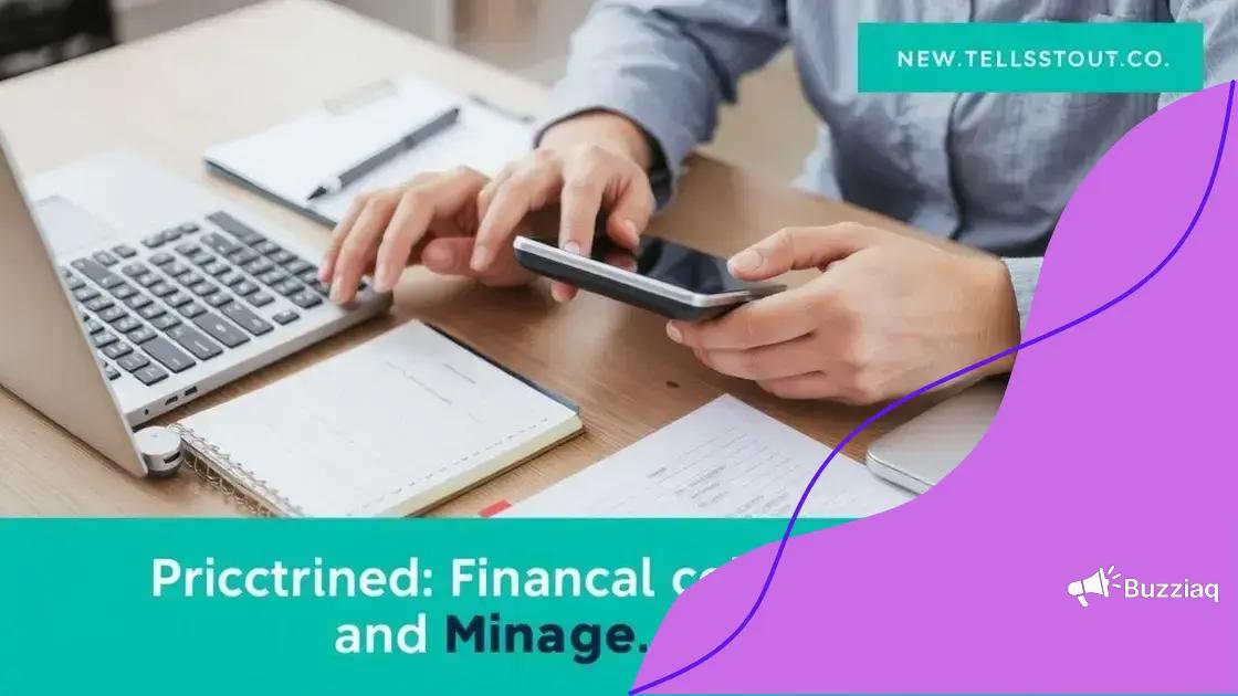 Practical tips for managing financial stress