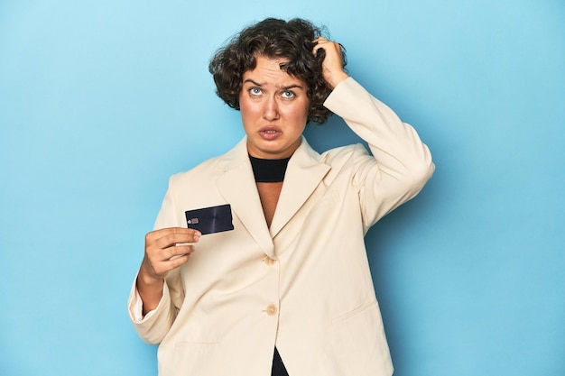 A split image showing a worried person looking at credit card bills on one side, and a smiling person looking at their savings account balance on the other, representing the mixed impact of the interest rate hike. The image is visually balanced and clearly illustrates the duality of effects.