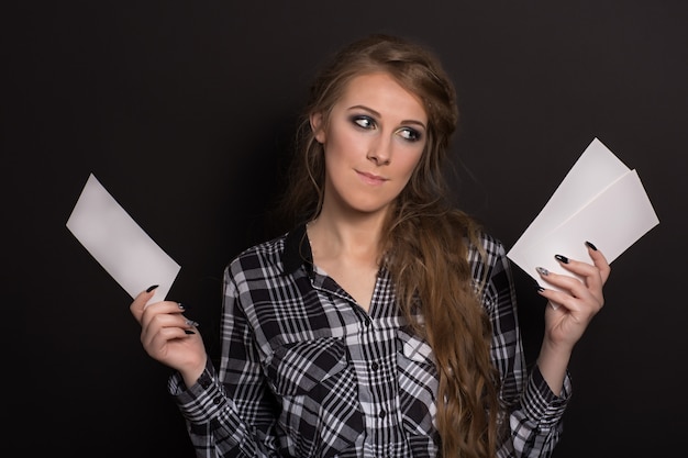 A split image showing a confused individual holding an IRS notice on one side and a confident individual consulting with a tax advisor on the other, illustrating the difference between uncertainty and informed action.