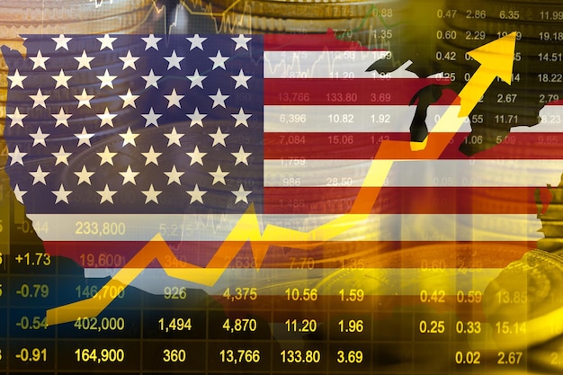 A graph showing the historical inflation rates in the US over the past 5 years, with a clear indication of the current 3.2% rate. Annotations highlight key economic events that influenced the inflation trends.